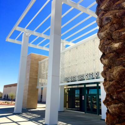 Main entrance to Guidance Charter School's new facility