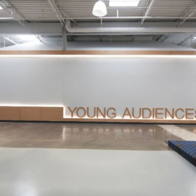 An accent wall that greets students and staff A beautiful accent wall with the schools name made from wood